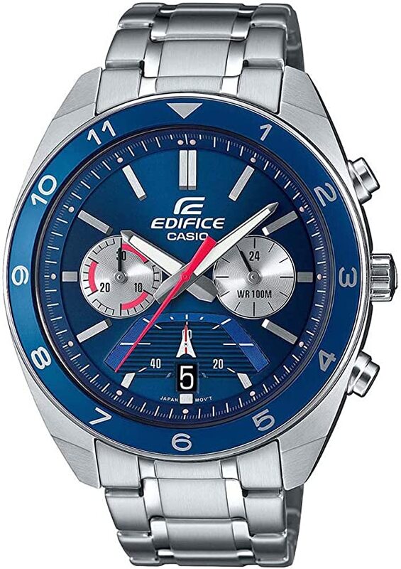 Casio Analog Blue Dial Men's Watch-EFV-590D-2AVUDF